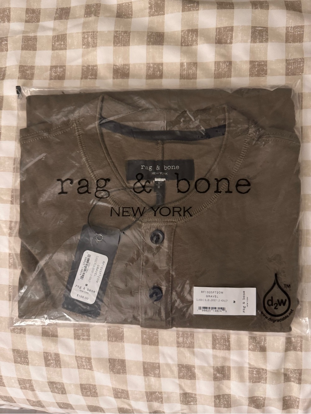 rag & bone Olive Green Henley Shirt Jacket